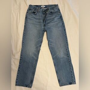 Re/Done Straight Leg Jeans